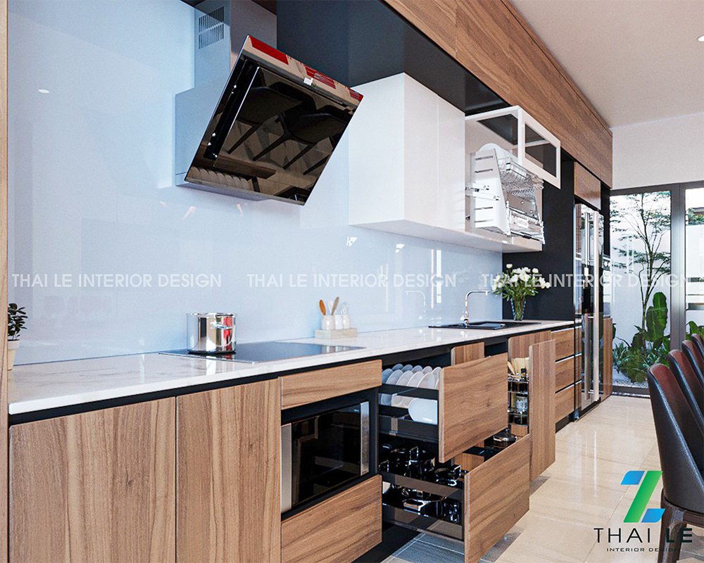 Thiết kế nội thất nhà phố Melosa Khang Điền Q9